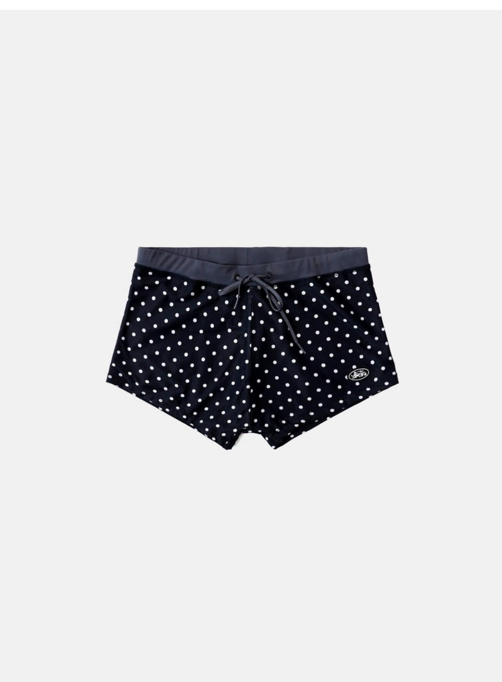 [AQUA]Splash Dot Boy Shorts - Navy