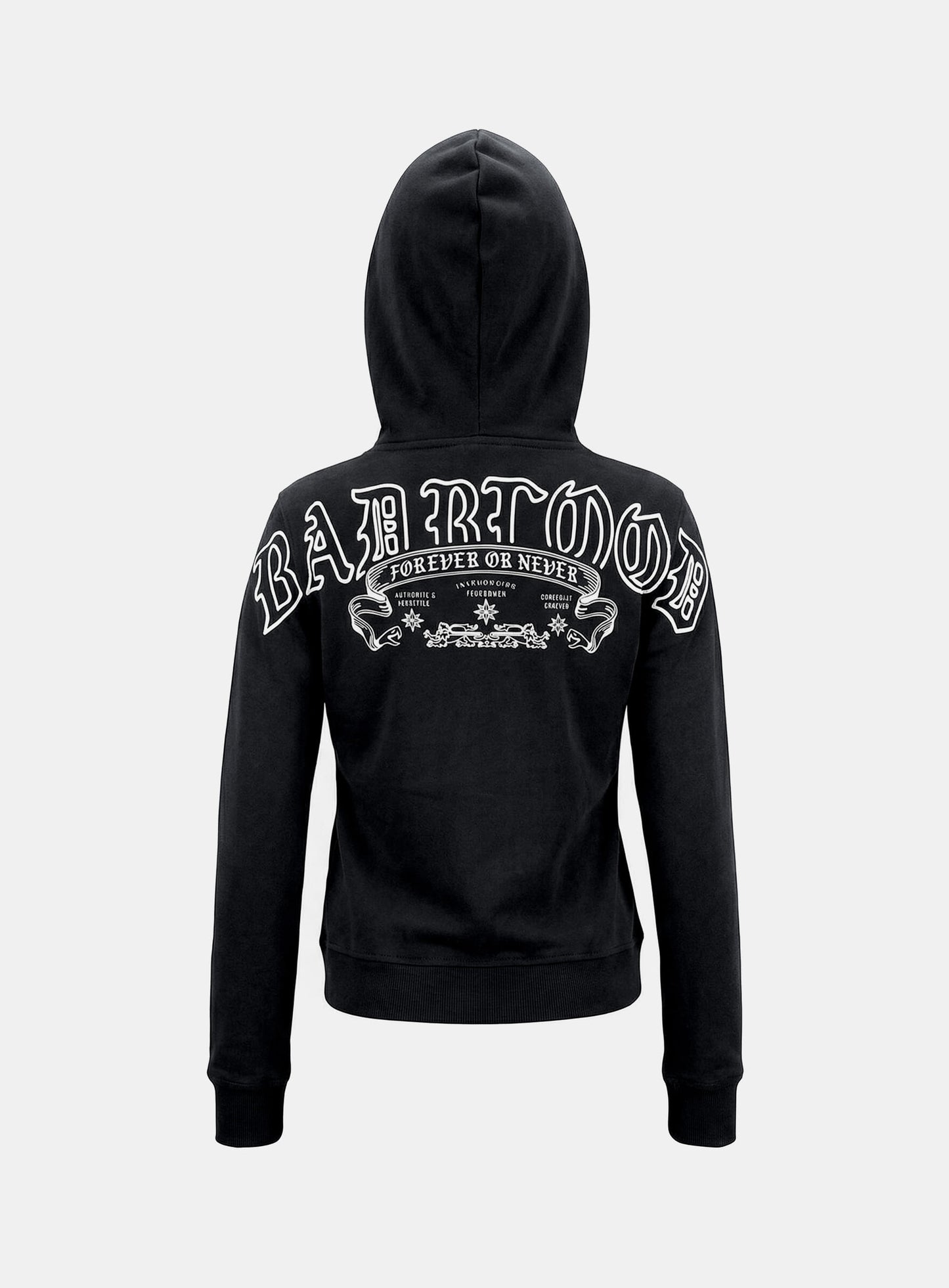 [w-hde26-025] Mystic Capsule Slim-Fit Zip-Up Hoodie - Black