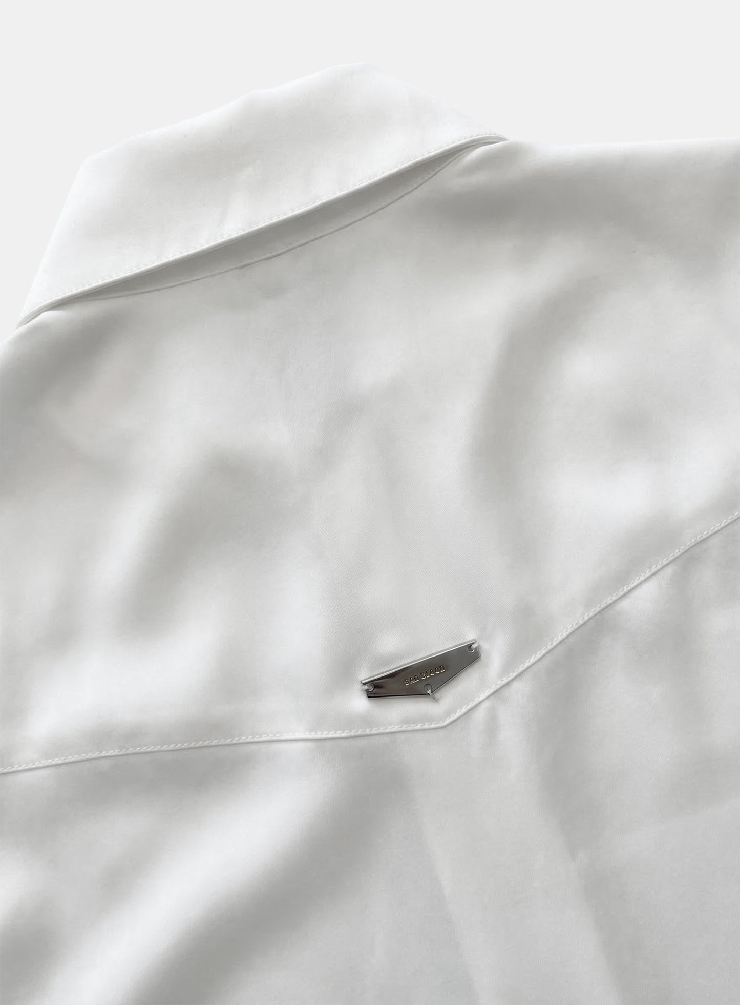 [w-sht26-005] Uniform Classic Slim-Fit Dress Shirt - White