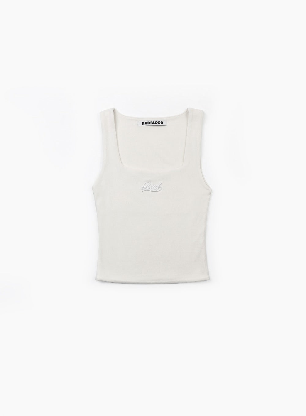 Beyond Soft Square Neck Tank - Cream