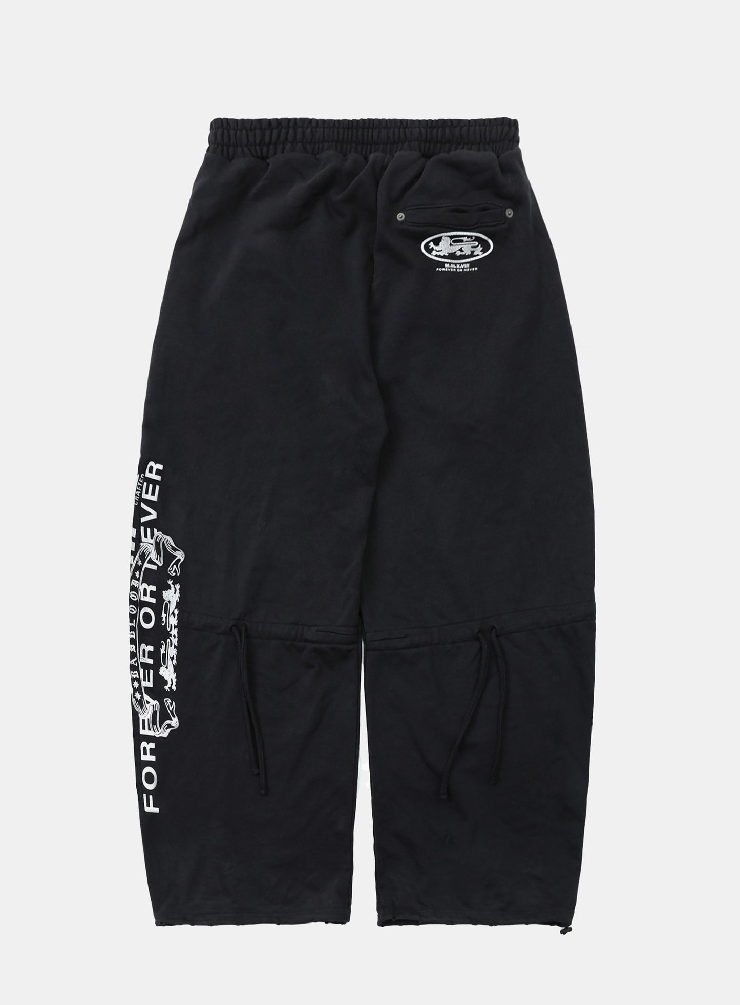 Viper Logo 2-Way Curved Jogger Trousers - Black