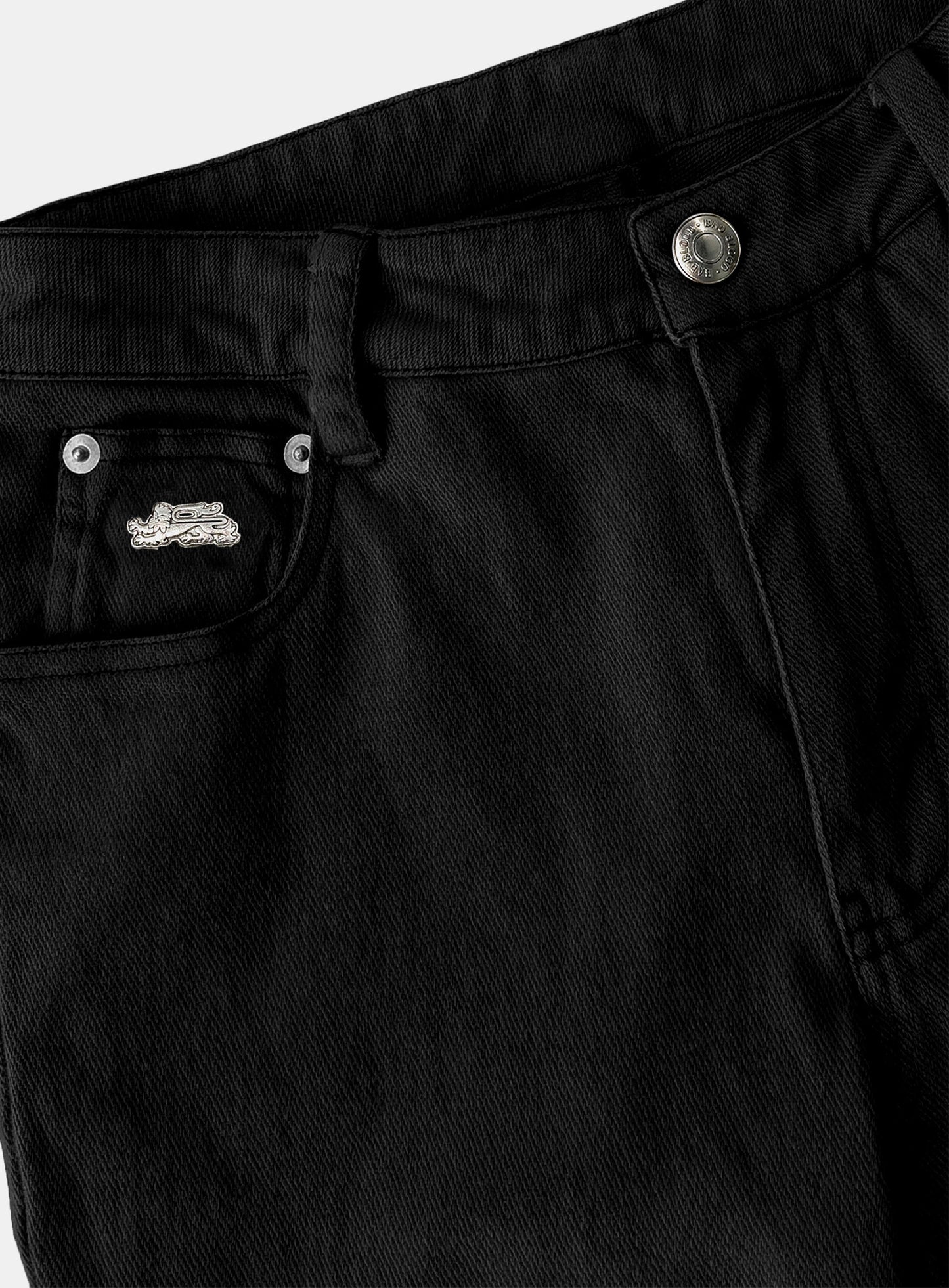 [w-pts26-070] 702 Low-Rise Bootcut Pants - Black