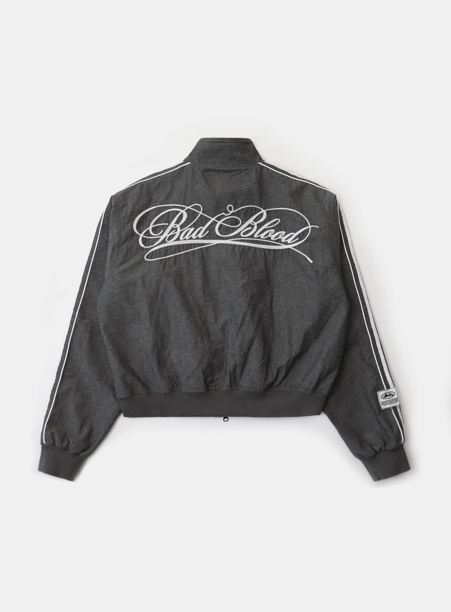 Reversible Pinstripe Tracksuit - Grey