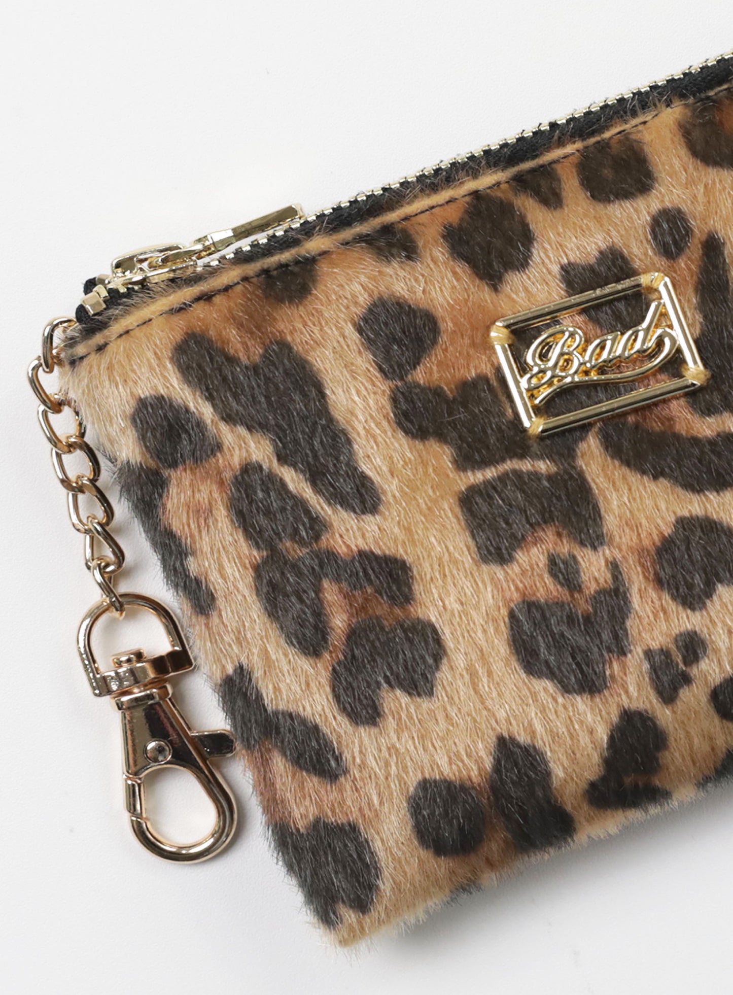 Leopard Pouch - Black