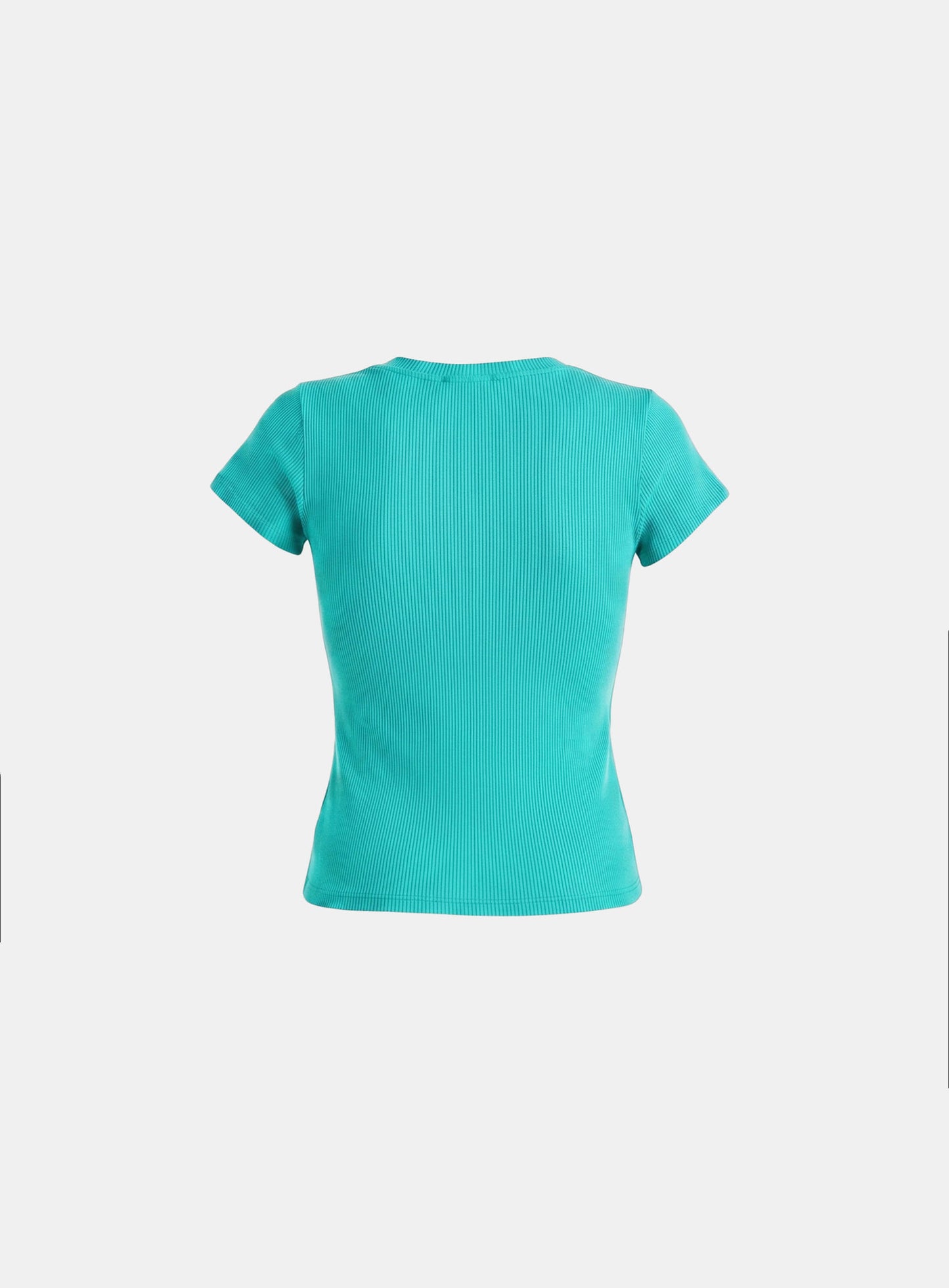 [w-tee26-214] Ambassador 26 Cotton Rib 1/2 Sleeve T-shirt - Mint