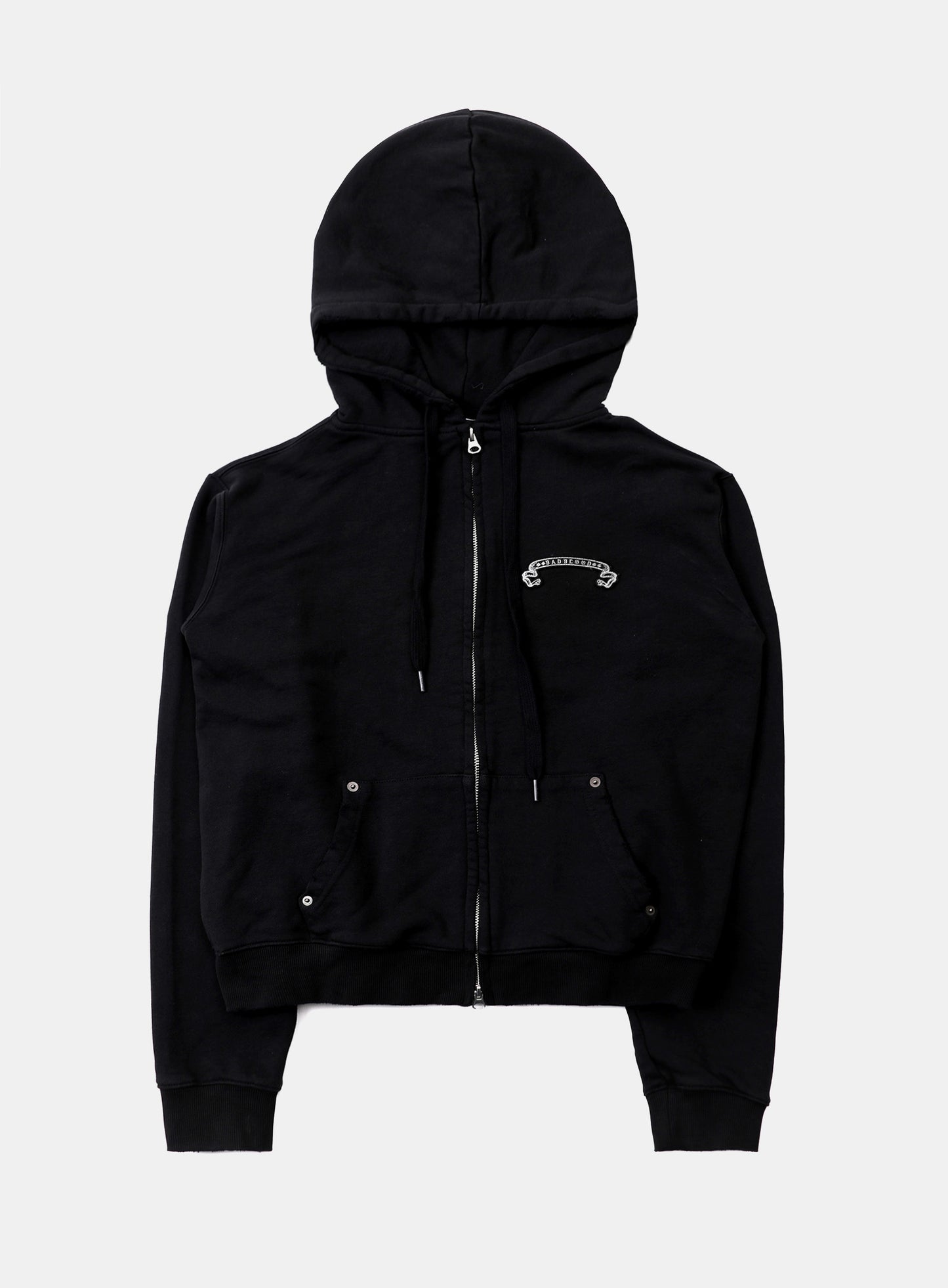 Viper Logo Hooded Zip-Up - Black