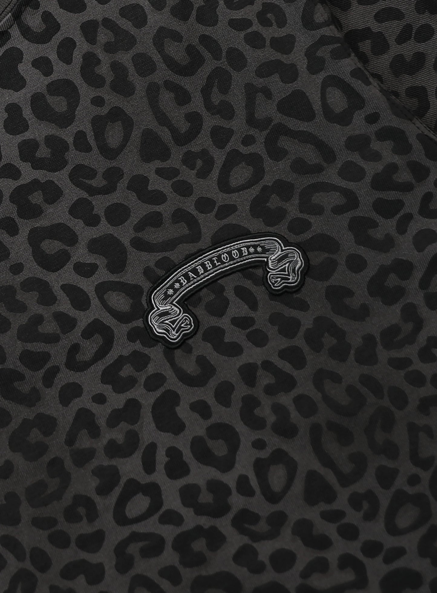 Viper Logo T-Shirt - Black Leopard