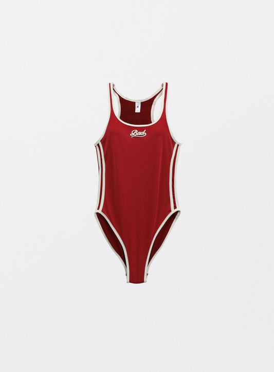 WENDY TANK BODTSUIT-RED