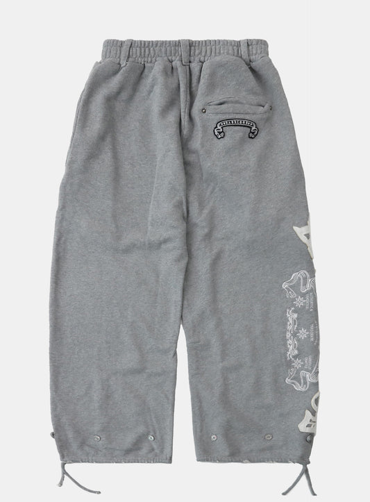 Mystic Capsule 2-Way Curved Jogger Trousers - Medium Gray