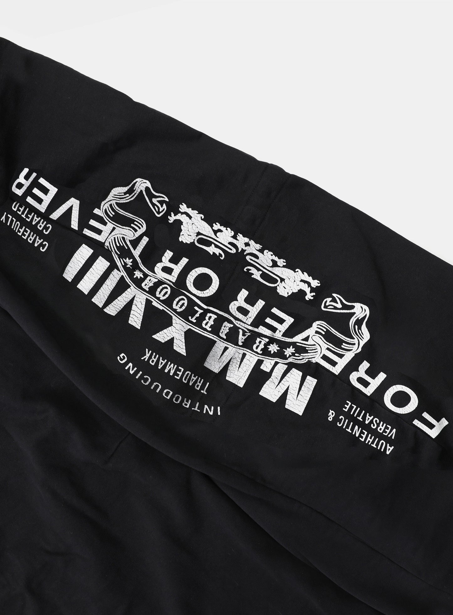 Viper Logo 2-Way Curved Jogger Trousers - Black