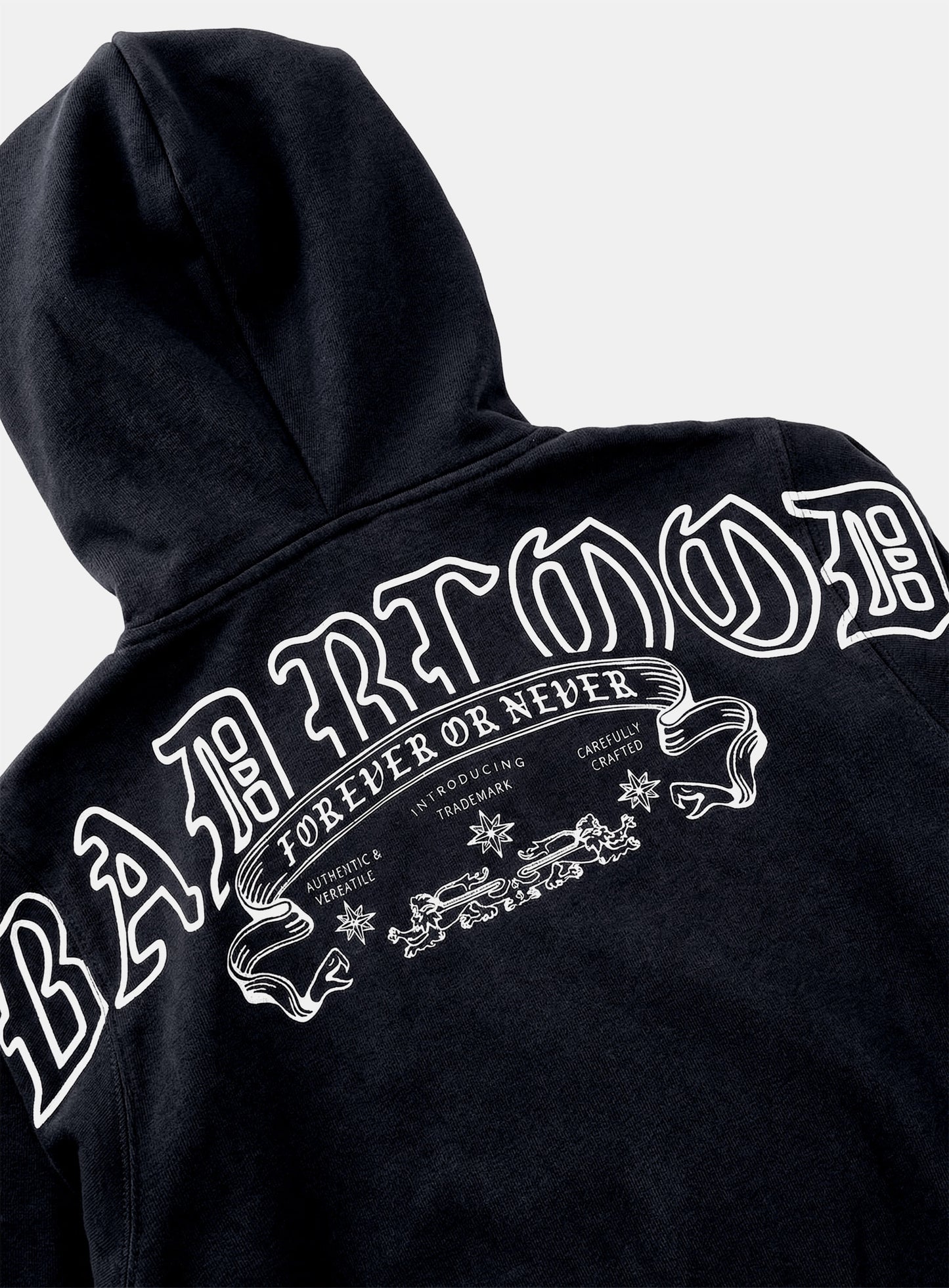 [w-hde26-025] Mystic Capsule Slim-Fit Zip-Up Hoodie - Black