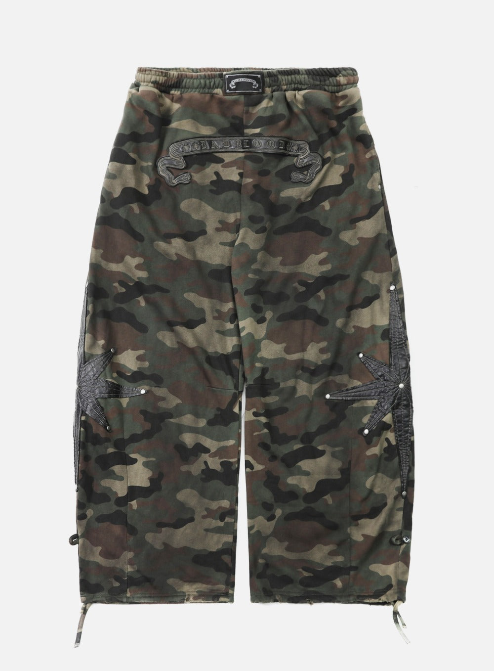 Cosmo Patch 2-Way Curved Jogger Trousers - Green Camo