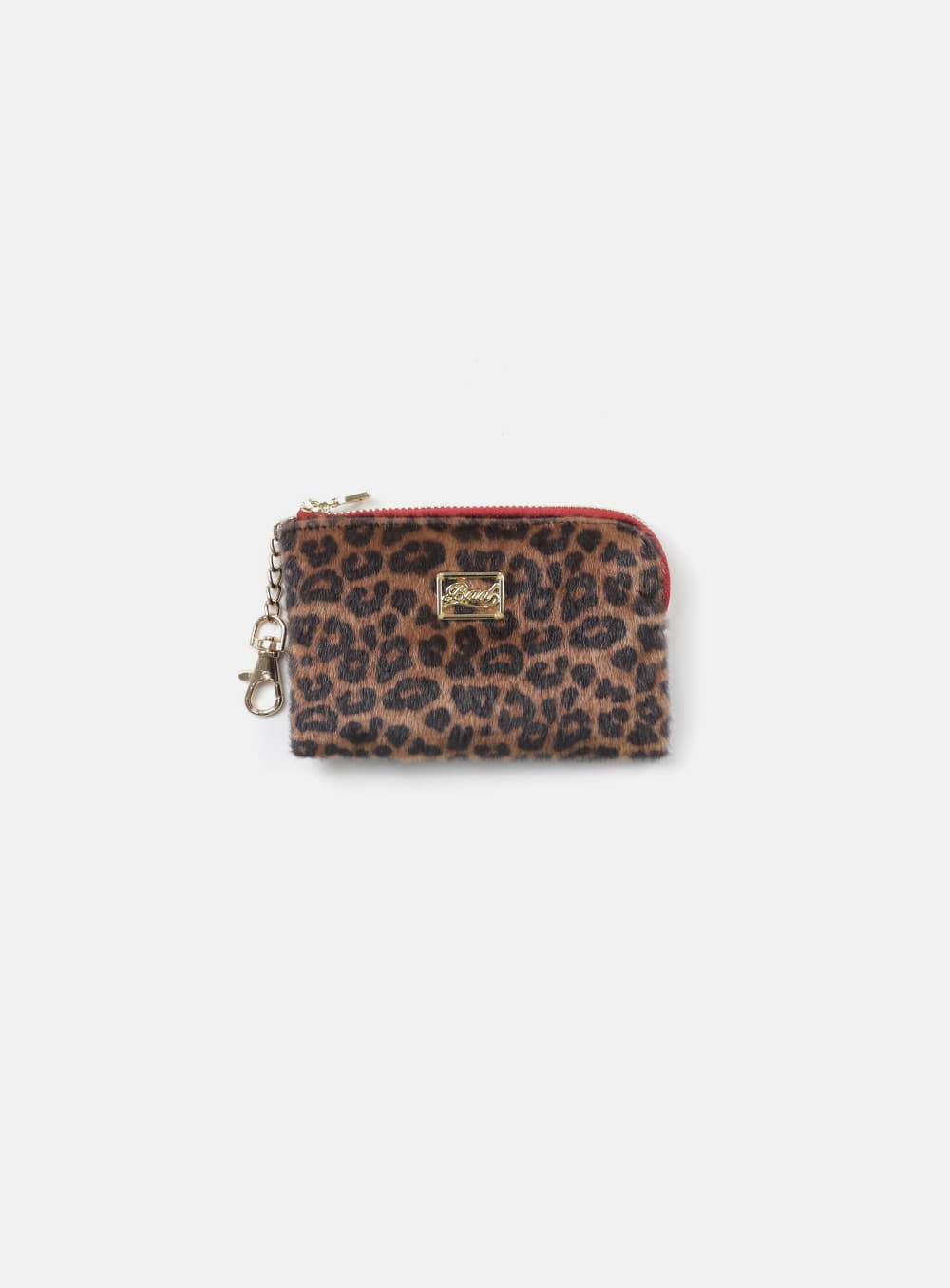 Leopard Pouch - Red