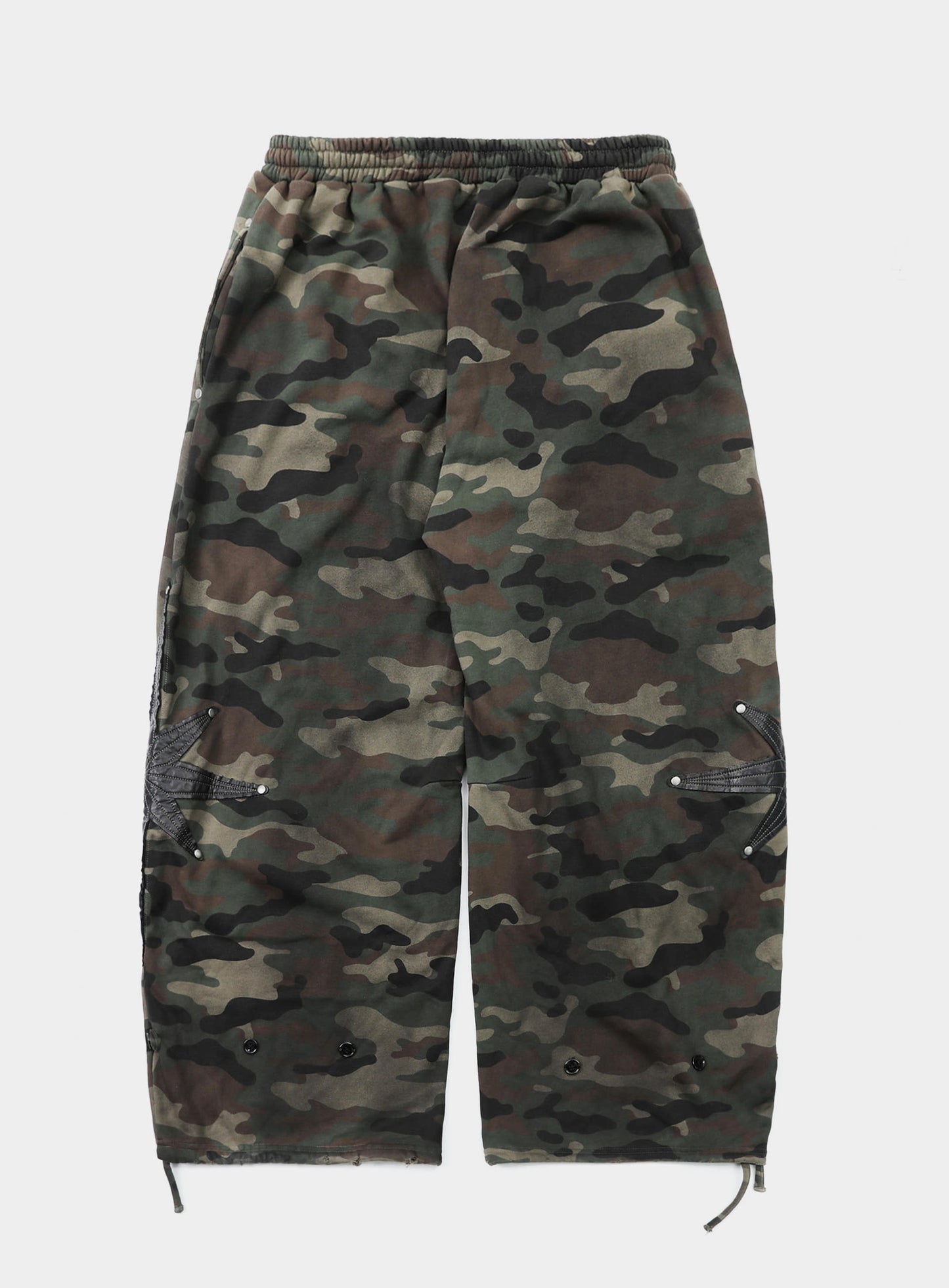 Cosmo Patch 2-Way Curved Jogger Trousers - Green Camo