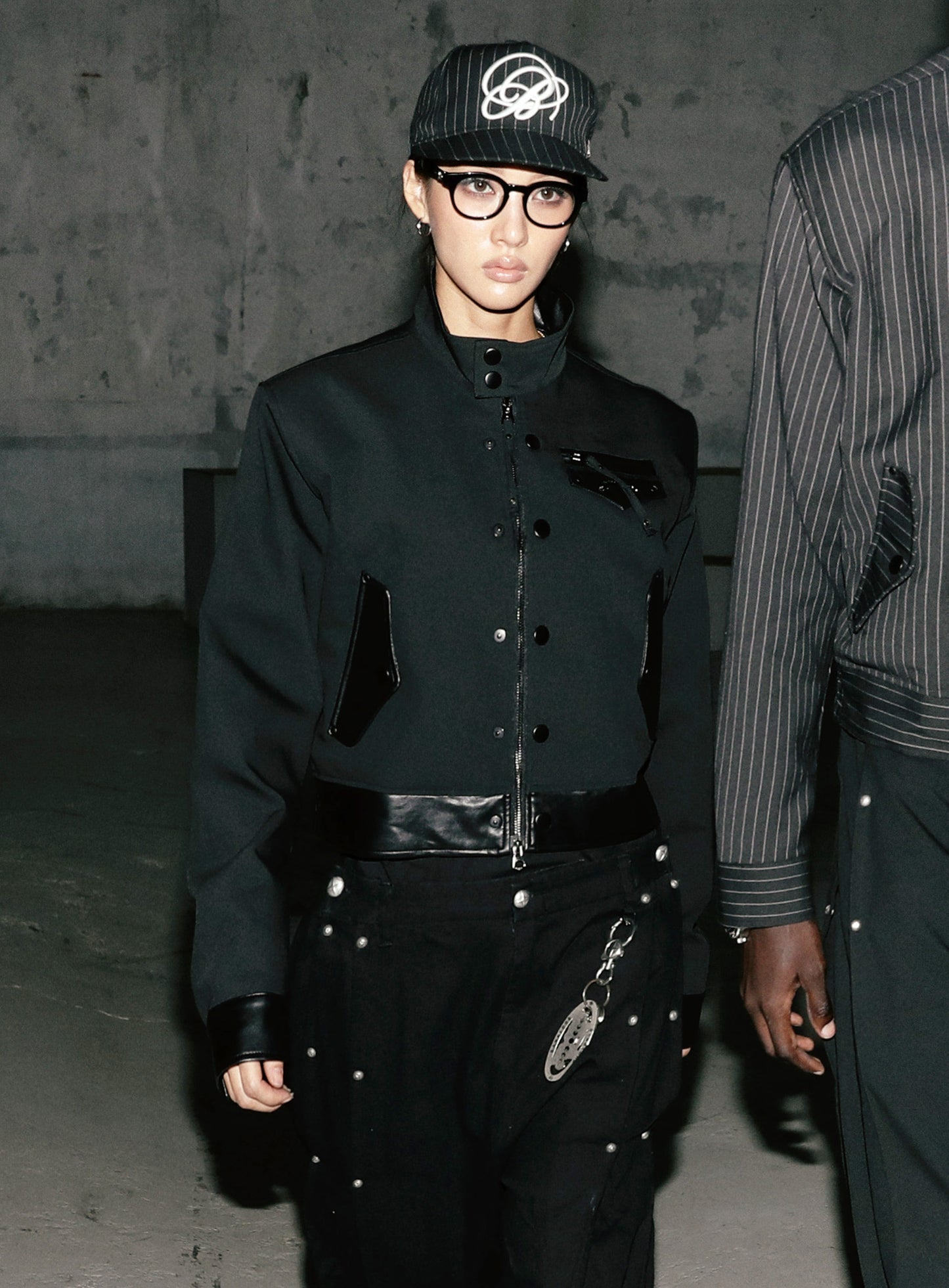 Viper91 High Neck Jacket - Black