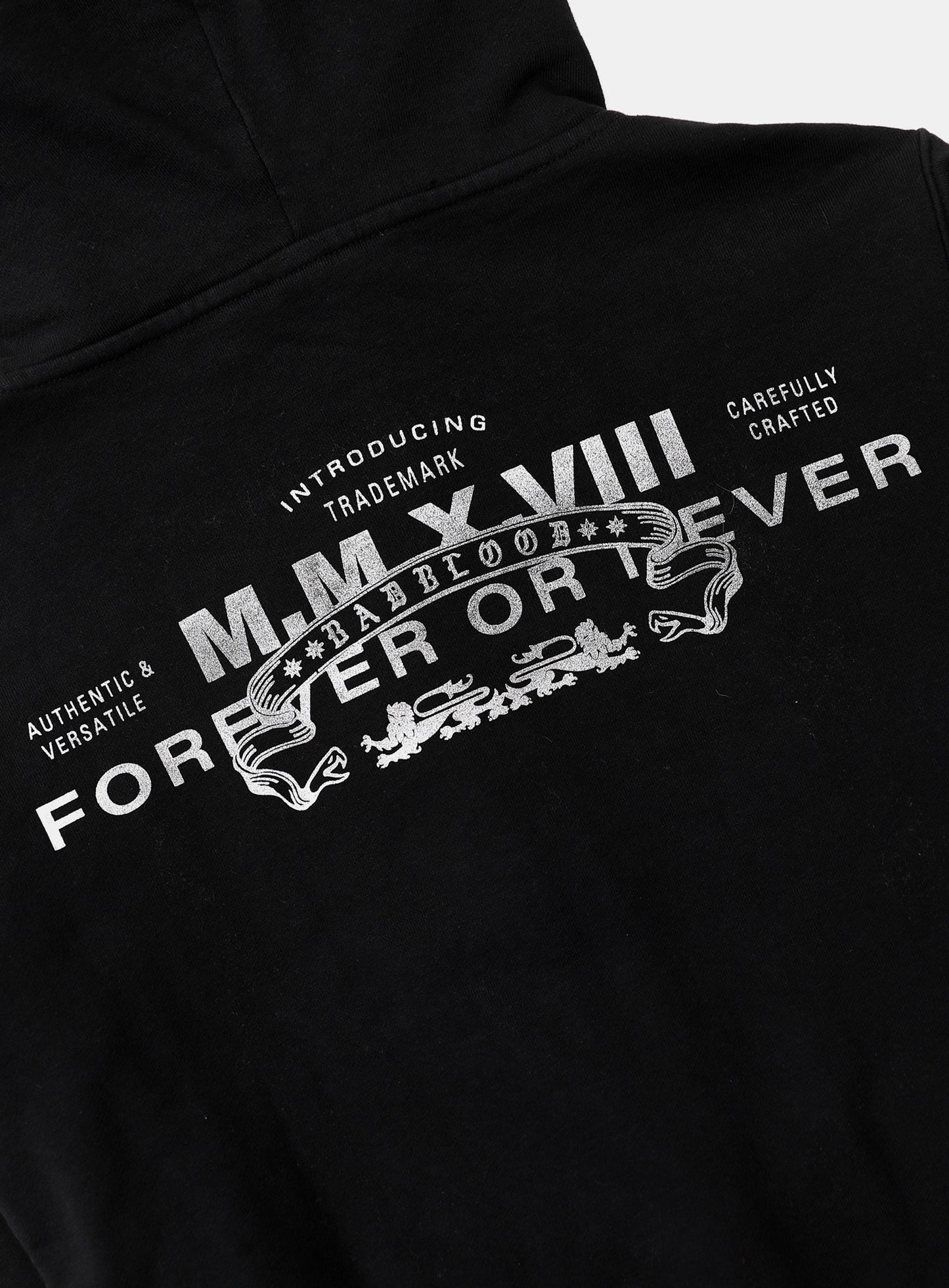 Viper Logo Hooded Zip-Up - Black