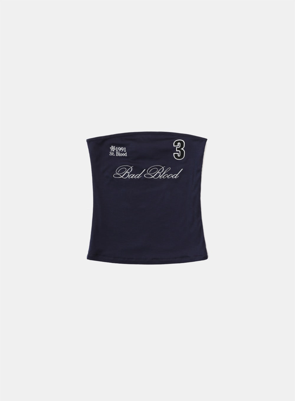 Classic Logo Tube Top - Navy