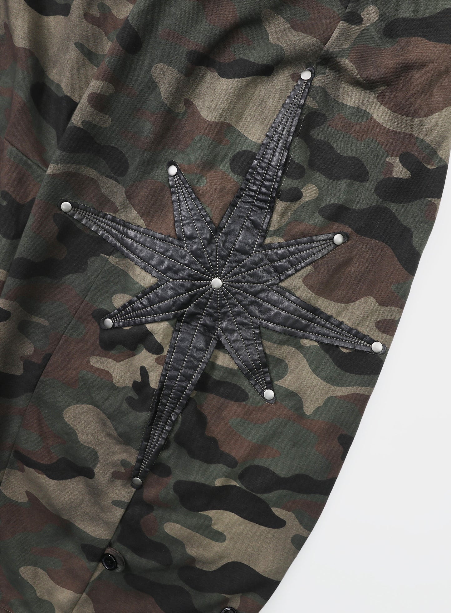 Cosmo Patch 2-Way Curved Jogger Trousers - Green Camo
