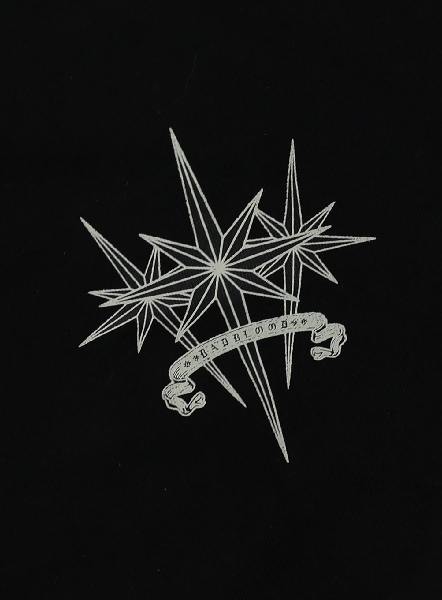 Cosmo Triple Patch Ringer T-Shirt - Black