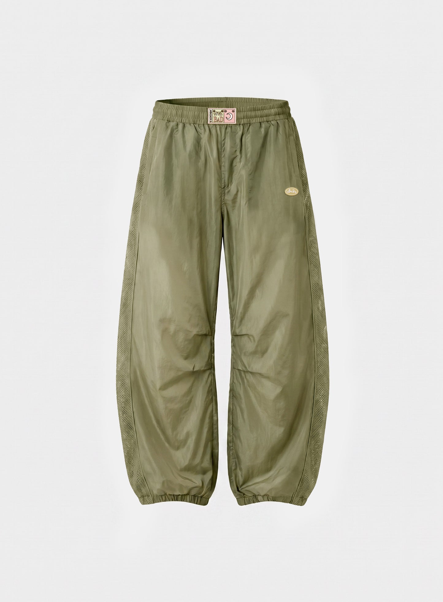 [w-pts26-123] Ambassador 26 Lightweight Nylon Track Pants - Green