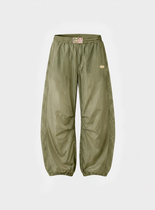 [w-pts26-123] Ambassador 26 Lightweight Nylon Track Pants - Green