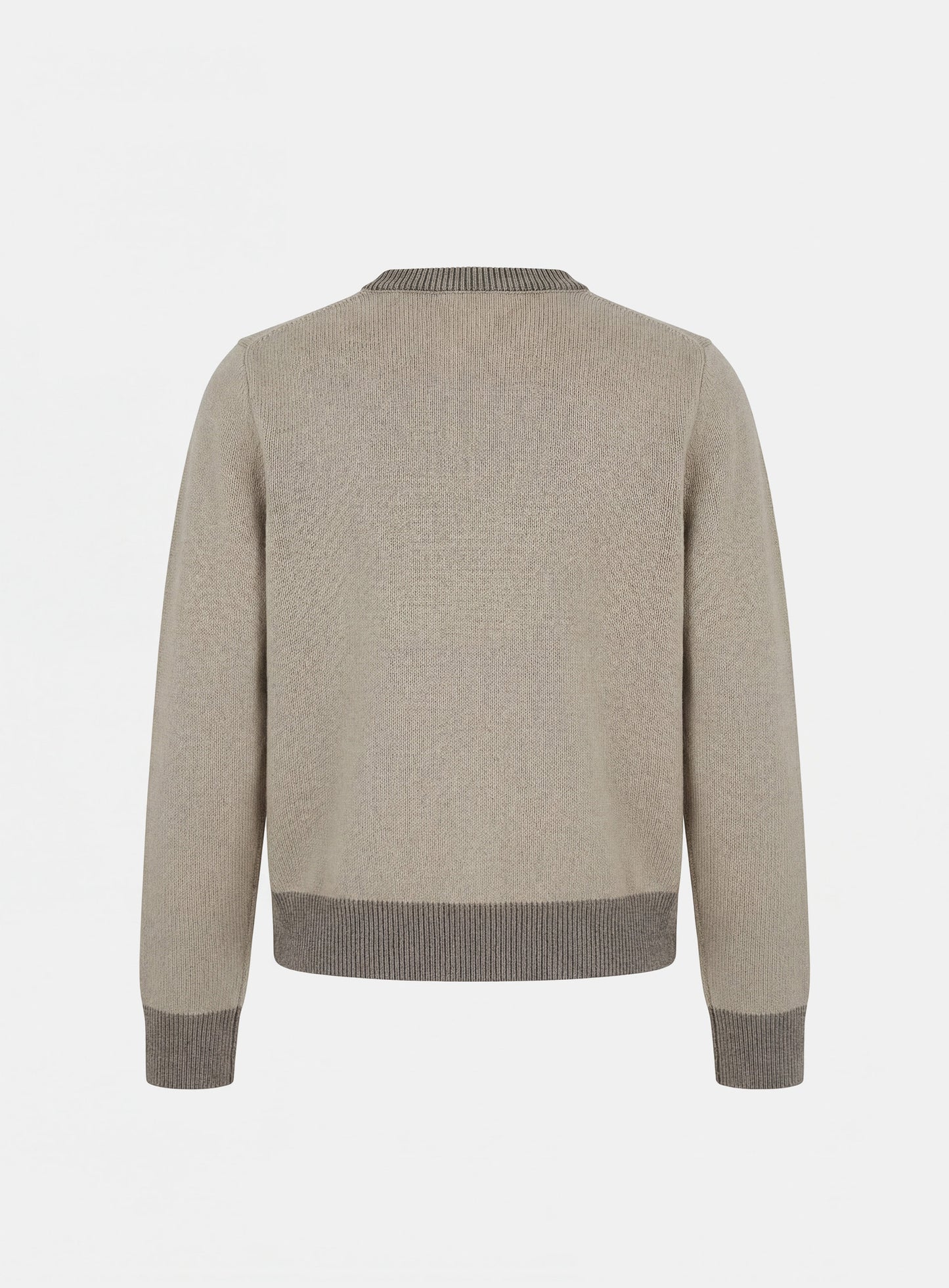 [w-knt26-001] Mystic Crewneck Sweater - Beige