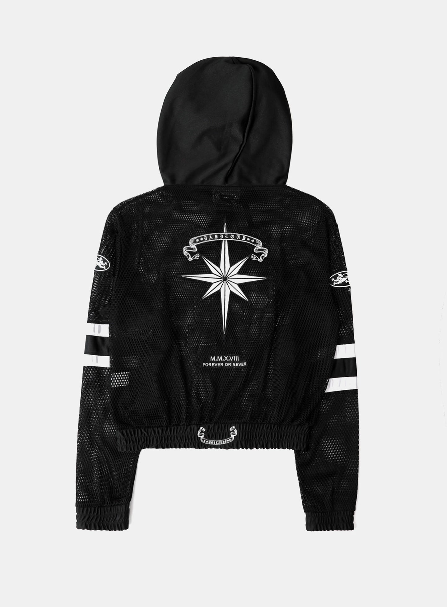 Workshop Net Rugby Hoodie - Black