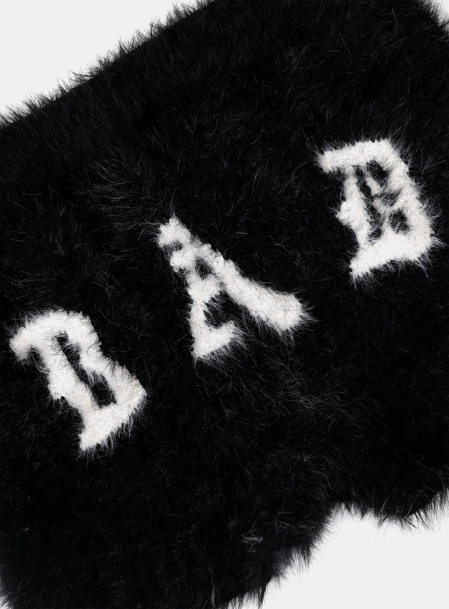 [w-srt25-051] Mystic Mohair Boy Shorts - Black