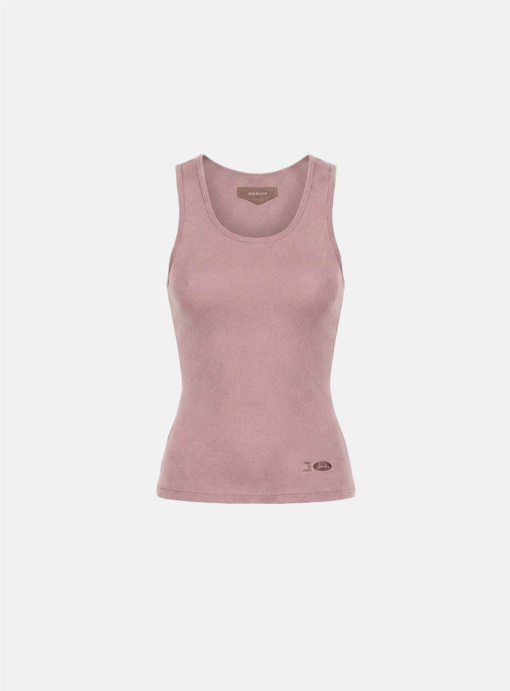 [w-tnk26-016] BS Cotton Jersey Classic Tank - Pink