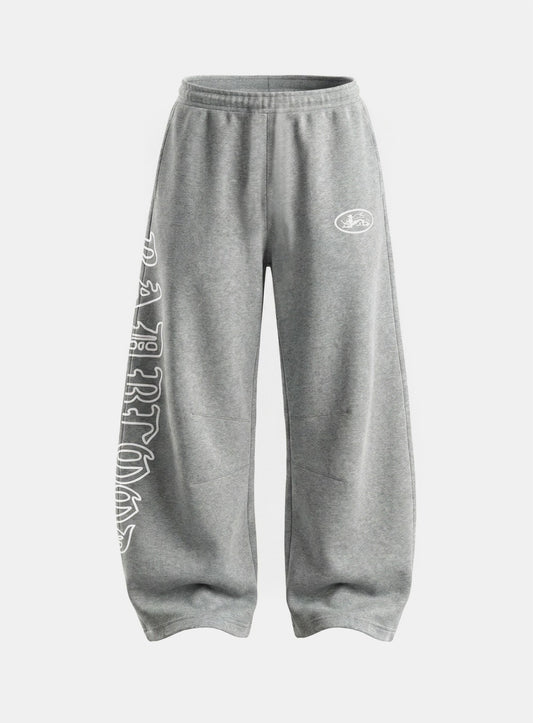 [w-pts26-056] Mystic Capsule Semi-Curved Fit Joggers - Gray