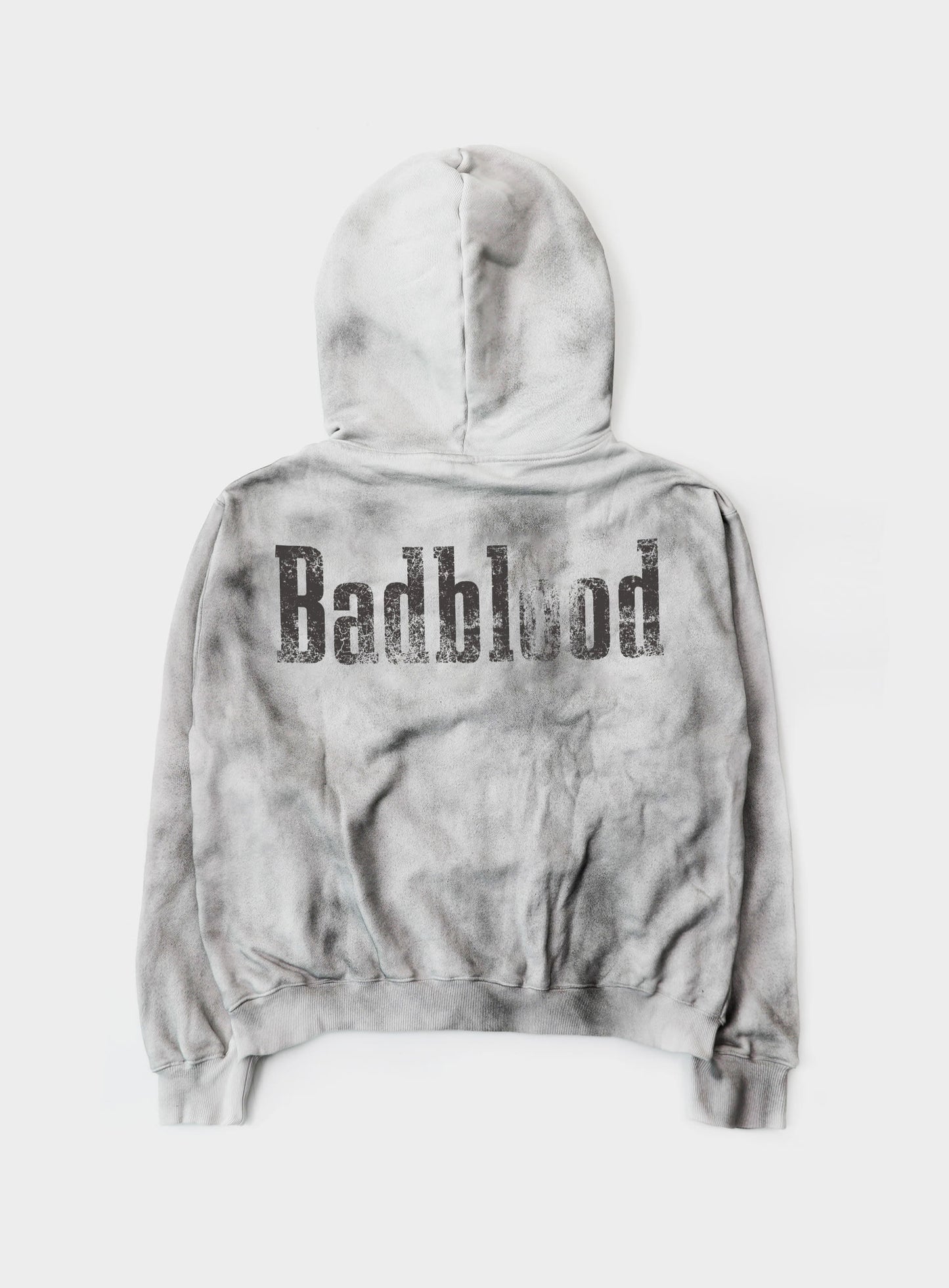 Sun Faded 2 Hooded Zip-Up - White