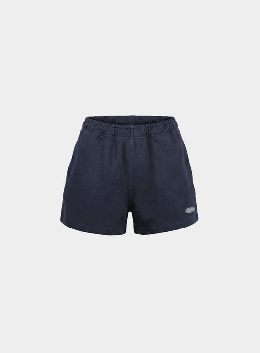 [w-srt26-004] BS Soft Terry 4-Inch Shorts - Navy