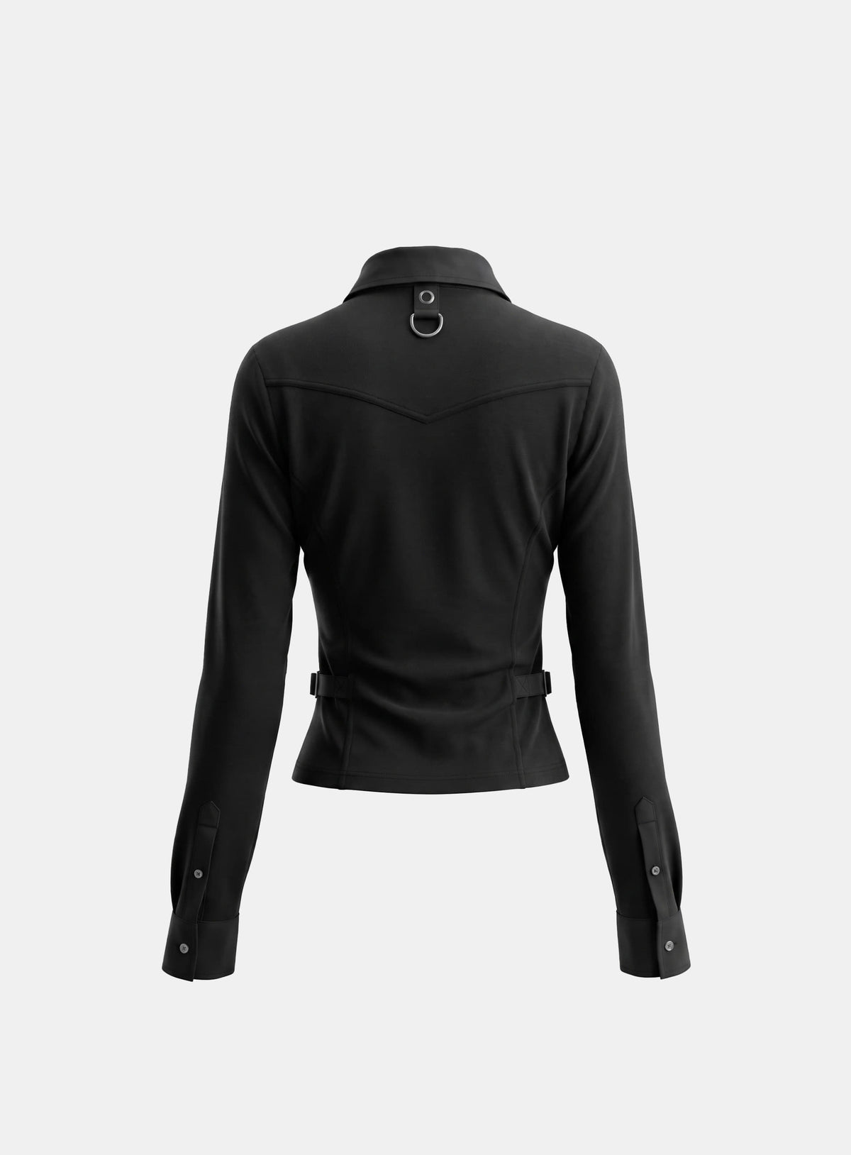 [w-sht26-018] Viper Jersey Slim Fit Shirt – Black