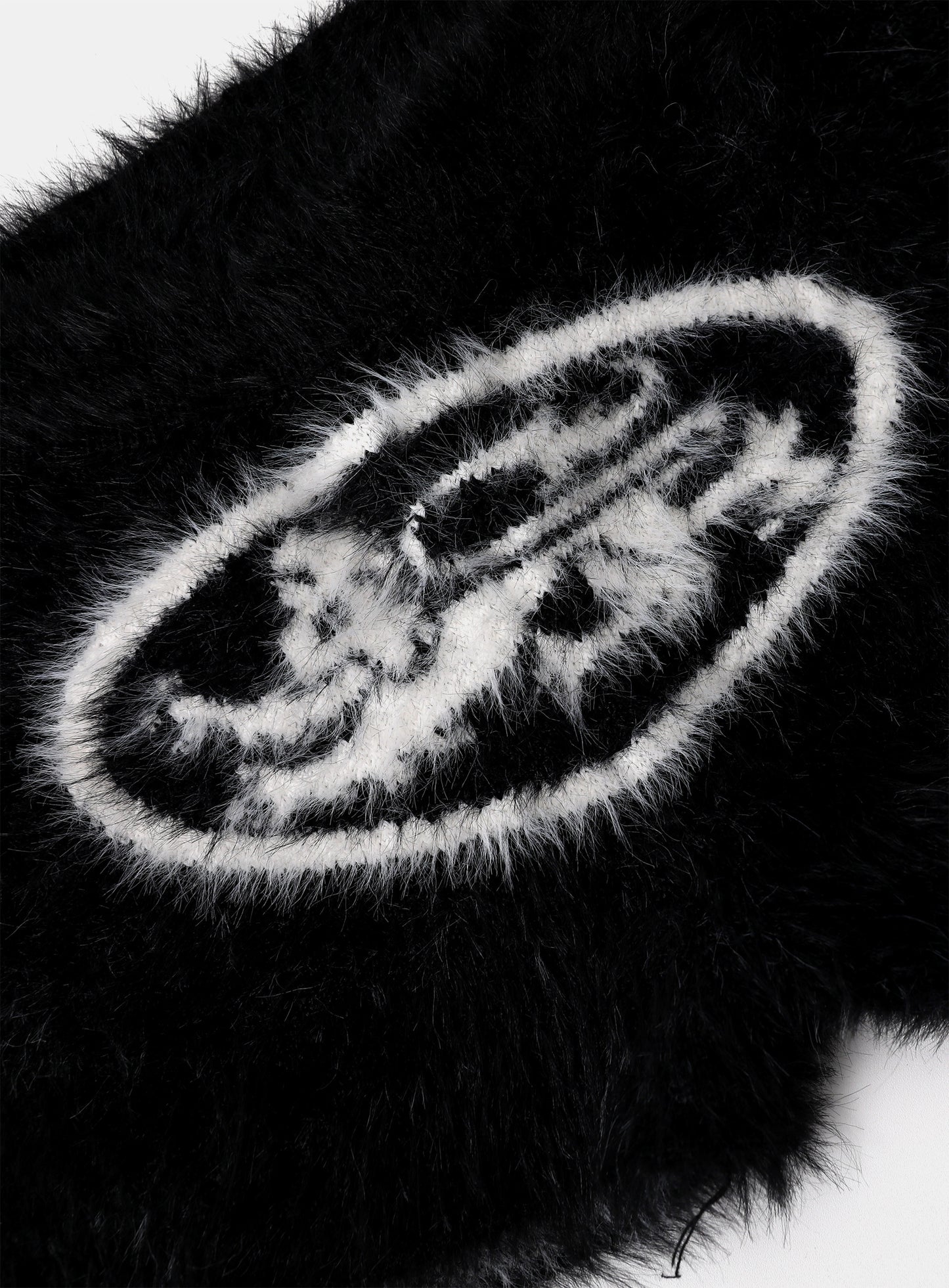 [w-srt25-051] Mystic Mohair Boy Shorts - Black