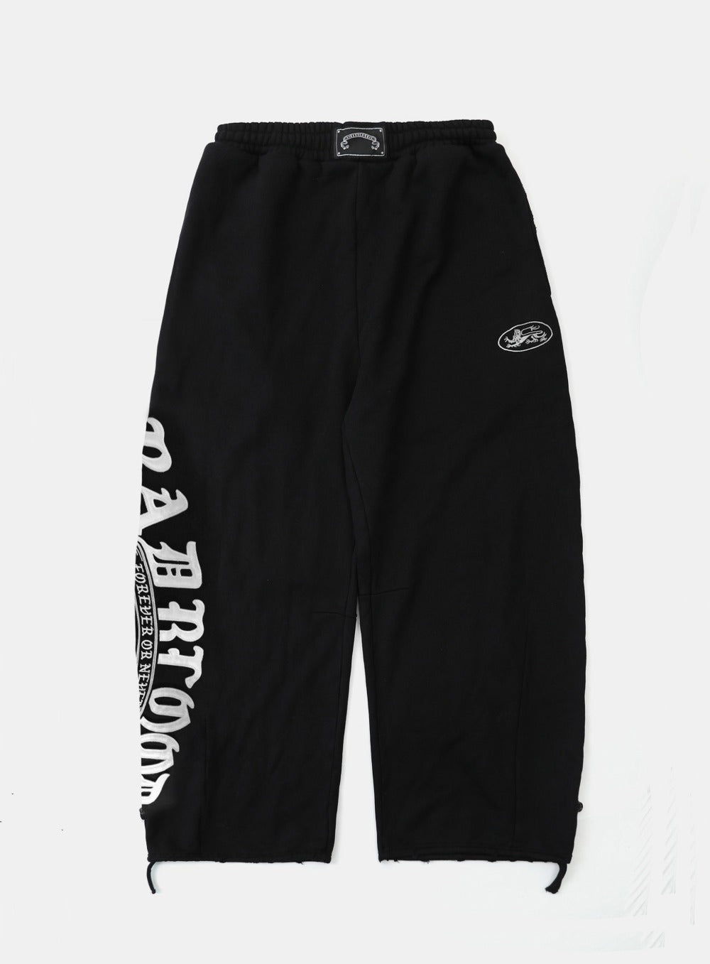 Mystic Capsule 2-Way Curved Jogger Trousers - Black/White