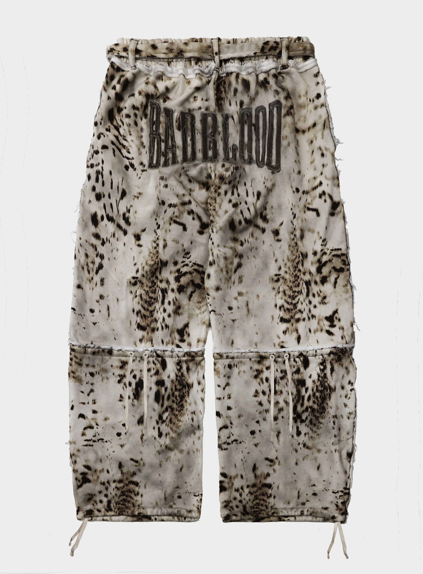 [w-pts25-097] Low Edge Convex Jogger - Oil Leopard