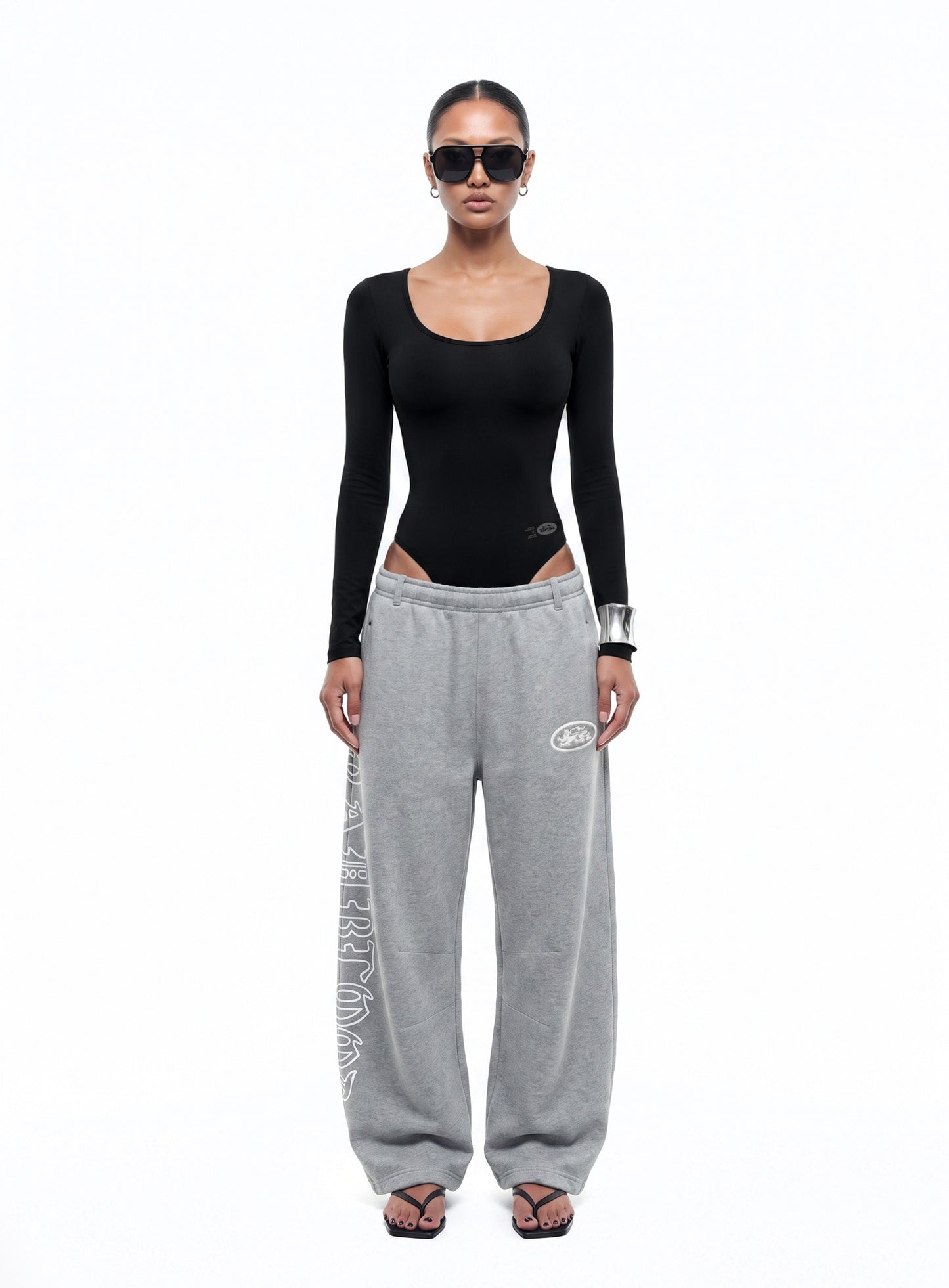 [w-jst26-015] Everyday Scoop Neck Bodysuit - Black