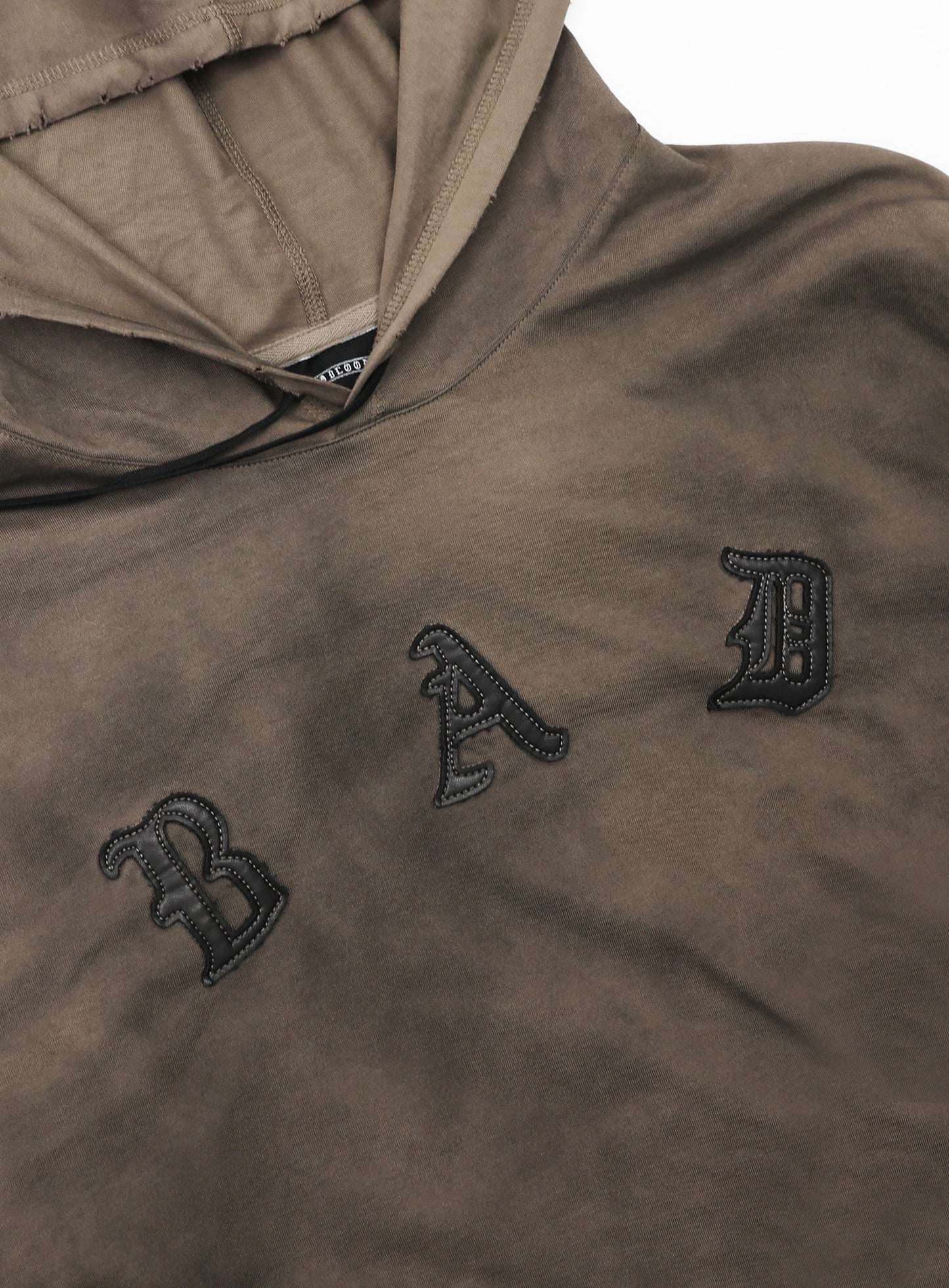 Cosmo Patch Hooded Long Sleeve - Tobacco