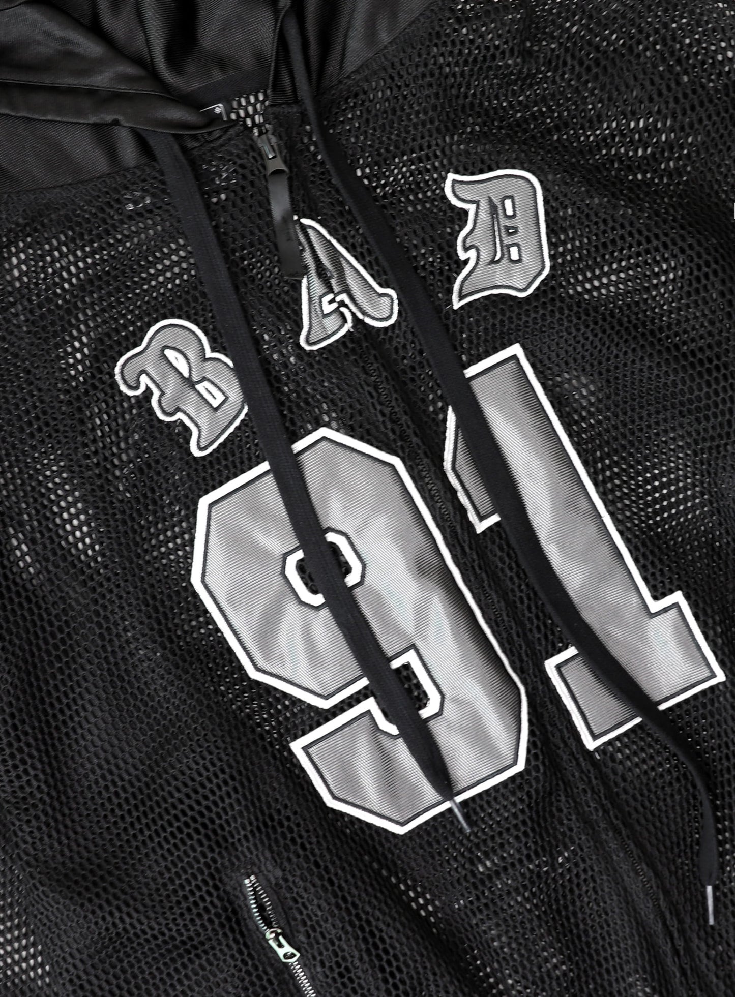 Workshop Net Rugby Hoodie - Black