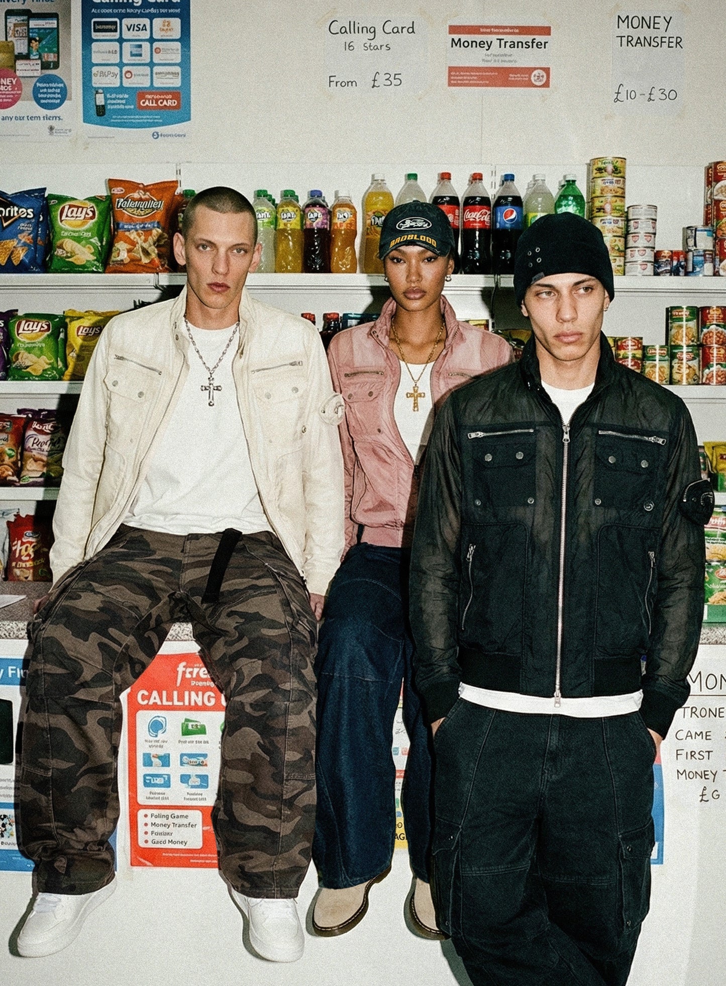 [w-pts26-069] Arc Curved Fit Cargo Pants - Camo