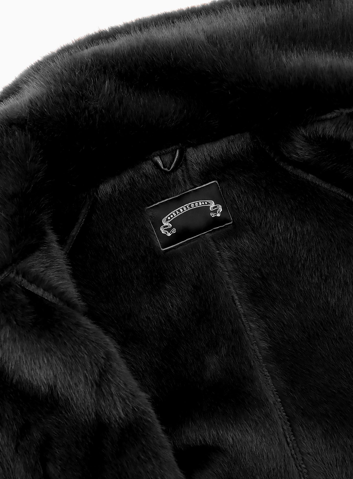 [w-jkt25-064] Viper21 Shearling Mustang Bomber Jacket - Washed Black