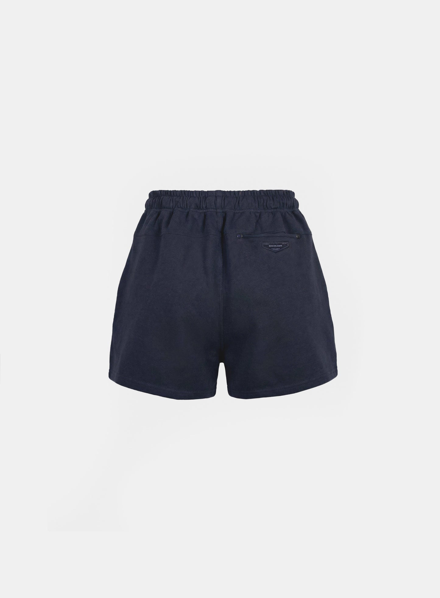 [w-srt26-004] BS Soft Terry 4-Inch Shorts - Navy