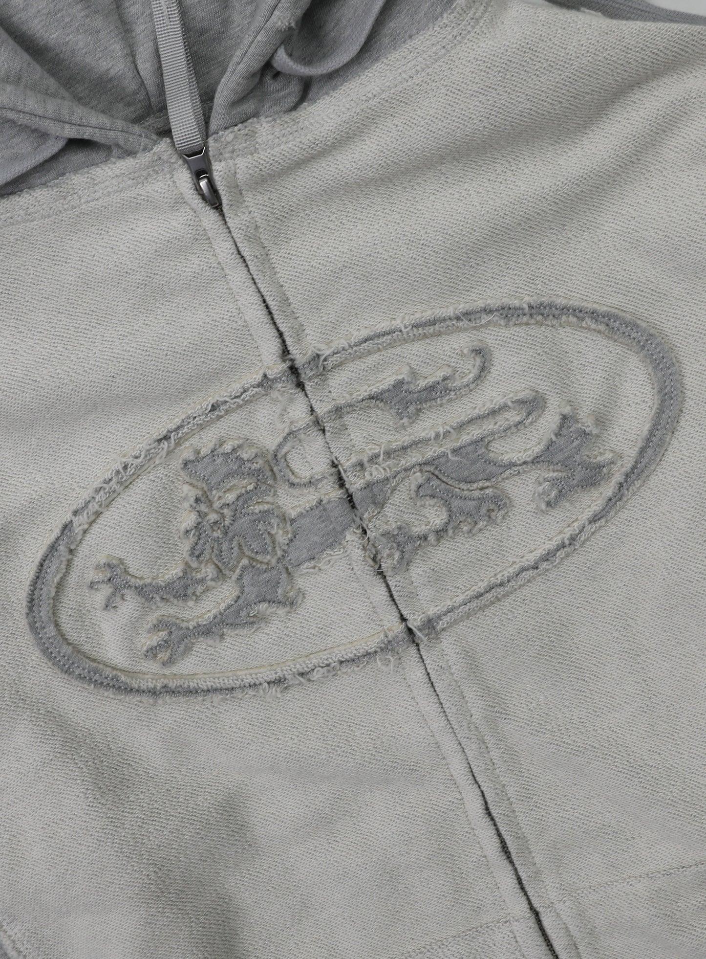 Mystic Capsule Hooded Zip-Up - Inside Out Gray