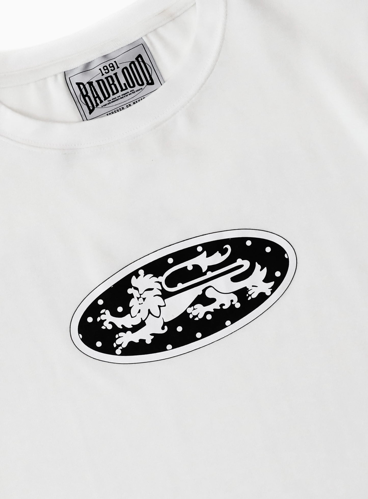 Mystic Dot Logo Jersey T-Shirt - White