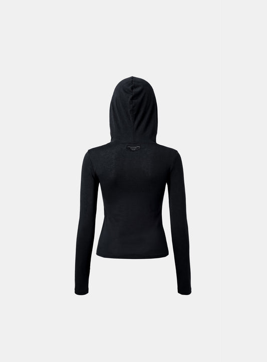 [w-hde26-035] Everyday Hoodie - Black