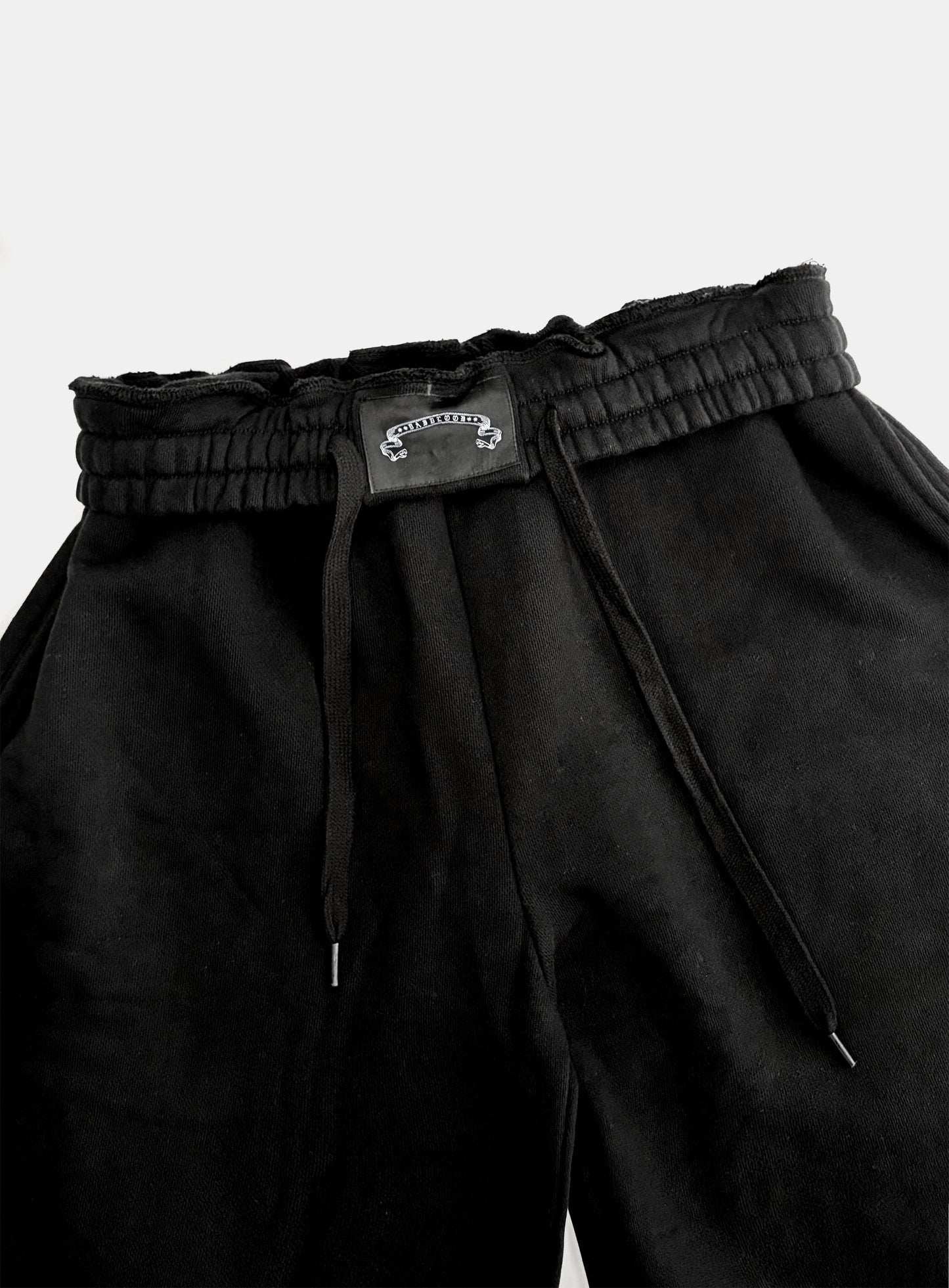 [w-pts26-051] Viper 2-Way Curved Fit Joggers - Black