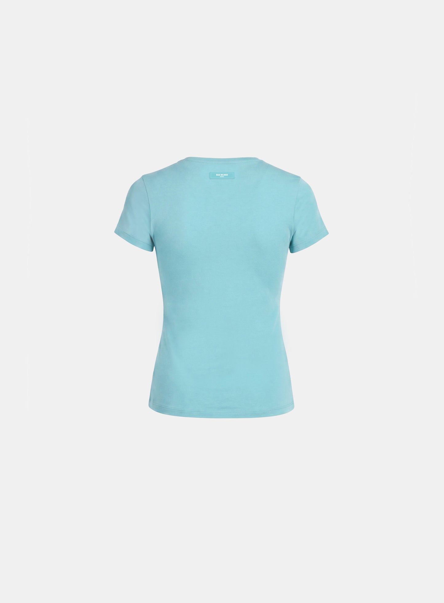 [w-tee26-193] Everyday Crew Neck Short Sleeve T-Shirt- Mint