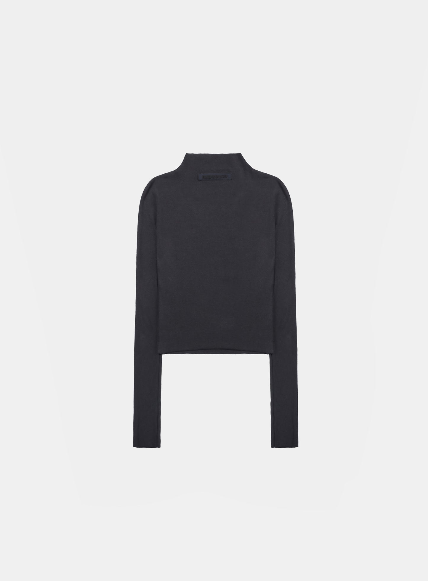 Beyond Soft Mockneck Long Sleeve - Charcoal