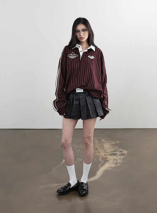 Classic Logo Stripe Rugby Shirt