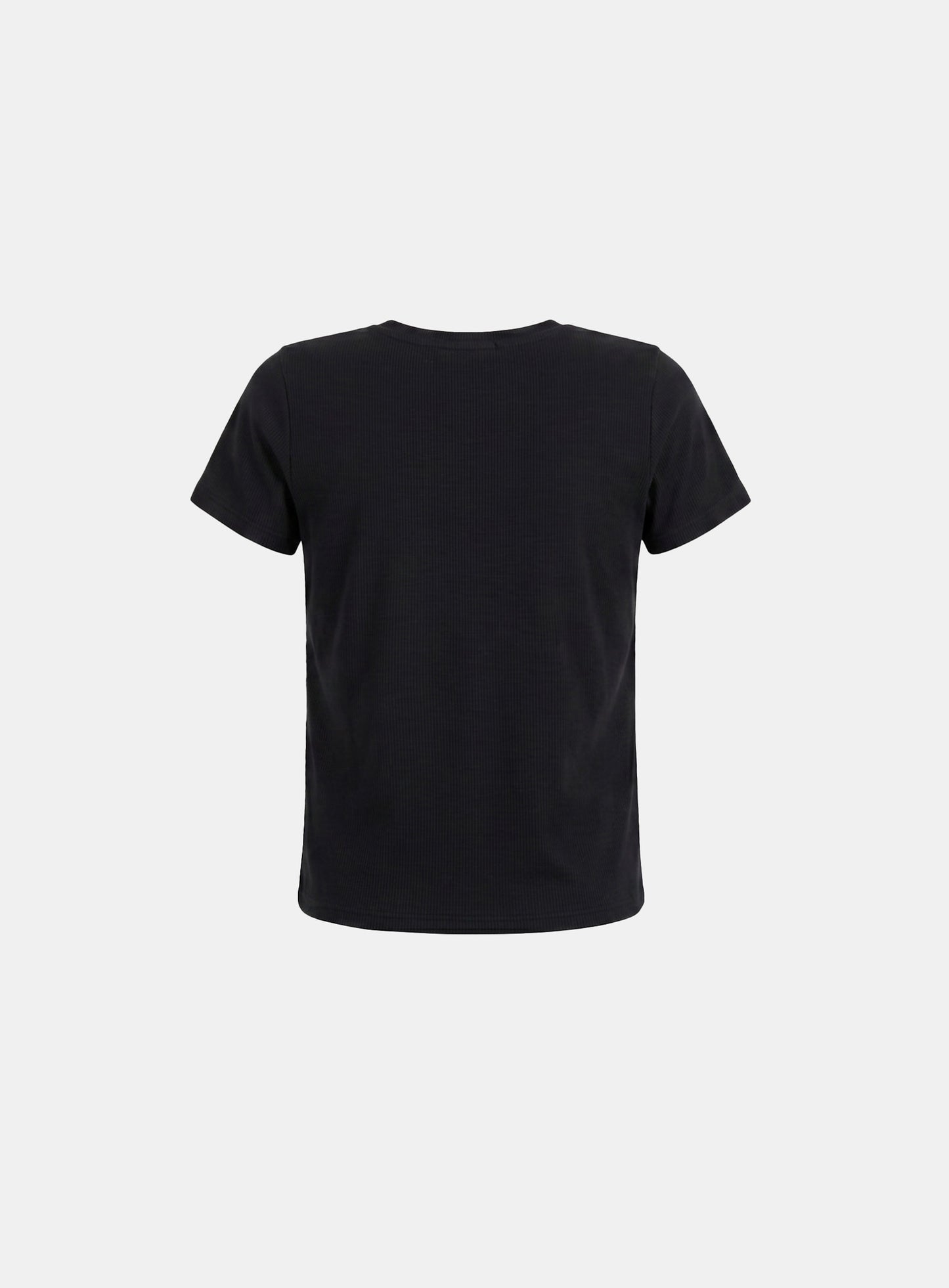 [w-tee26-215] Ambassador 26 Cotton Rib 1/2 Sleeve T-shirt - Pink
